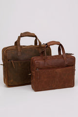 Brown Leather Briefcase