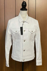 Classic White Denim Jacket – Unisex Fit