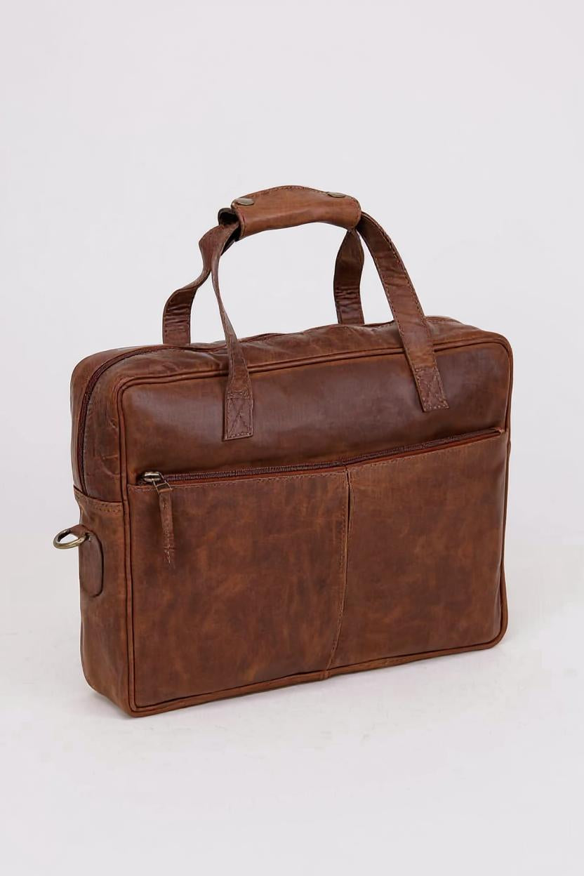 Brown Leather Briefcase