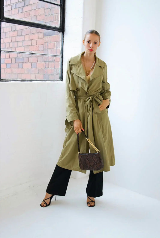 Khaki Trench Coat